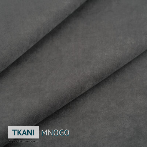 Фото обивки велюра “89” (однотонный серый, фиолетовый)