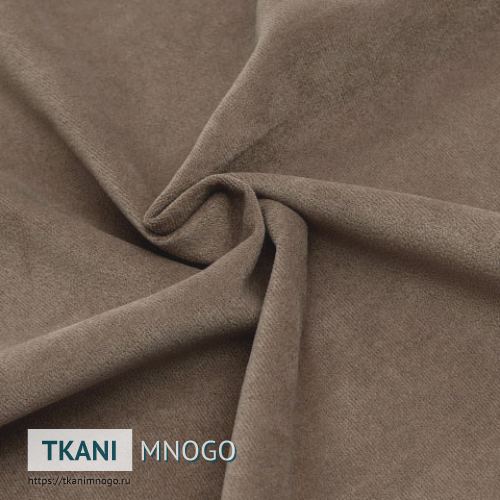 Фото фактуры велюра “13” (однотонный бежевый)