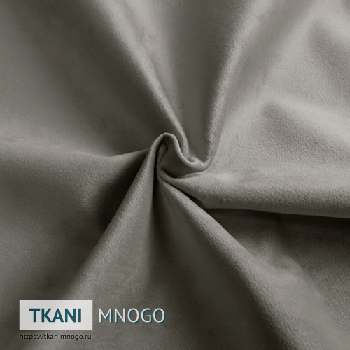 Фото ткани велюра “3B” (однотонный бежевый)