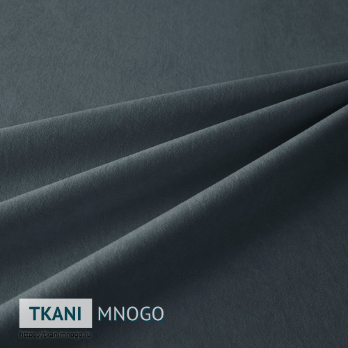 Фото обивки велюра “Lion 301” (однотонный серый)