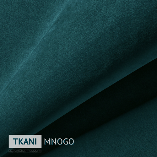 Фото обивки велюра “16” (однотонный зеленый, синий)