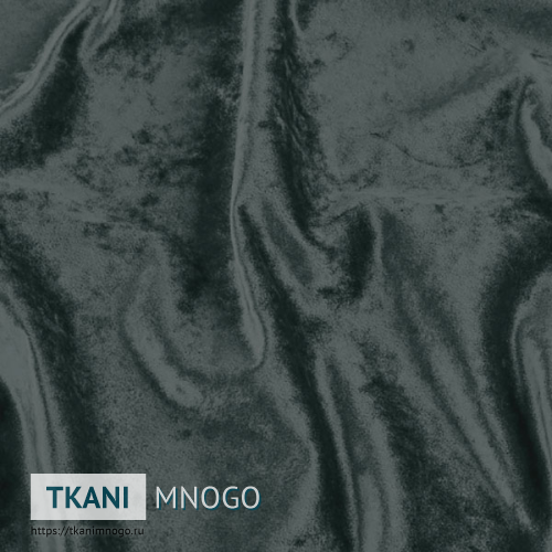 Фото материала велюра “22” (однотонный зеленый)