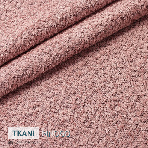 Фото ткани велюра “20” (однотонный розовый)