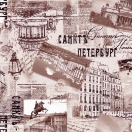 Микровелюр Сюжетные - 4038-3 (М38-3) - Материал Сюжетные