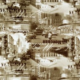 Микровелюр Сюжетные - М58-4 - Обивка для мягкой мебели Сюжетные